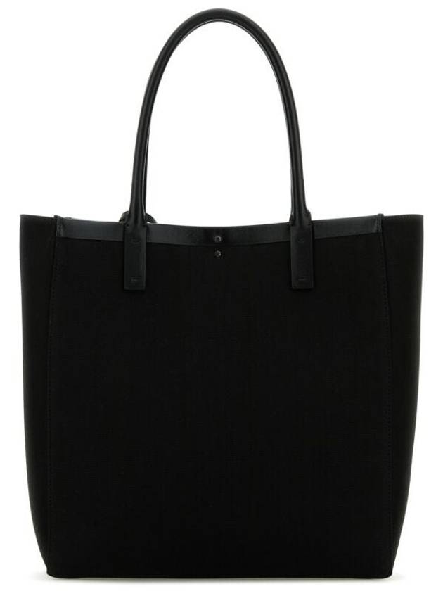 V Logo Lock Tote Bag Black - VALENTINO - BALAAN 4