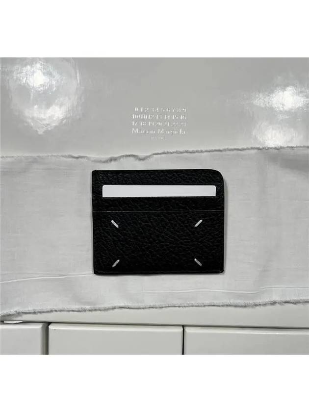 Stitch Card Wallet Black - MAISON MARGIELA - BALAAN 6