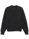 Mini heart embroidery sweatshirt black BFUSW005 747 001 - AMI - BALAAN 4