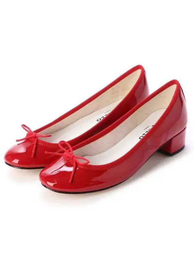 Women's Camille Ballerinas Red - REPETTO - BALAAN 2