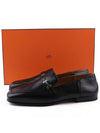 Giovanni Goatskin Loafer Noir - HERMES - BALAAN 3