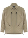 Men's OG Core Shell Zip Up Jacket Beige - OFFGRID - BALAAN 2