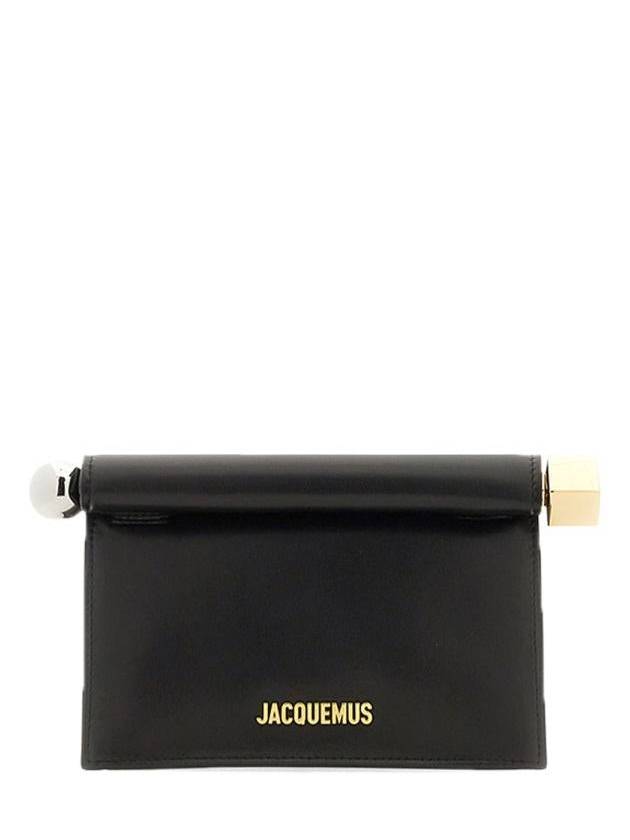 Le Petit Carr? Cross Bag Black - JACQUEMUS - BALAAN 3