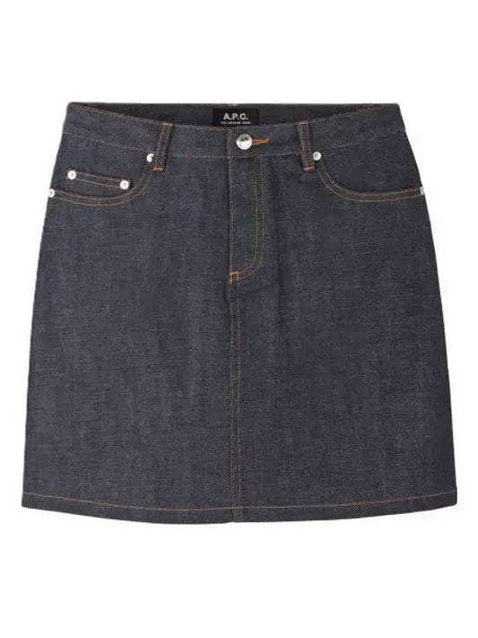 Women's Jupe Standard Denim H-Line Skirt - A.P.C. - BALAAN 2