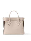 On My Side MM Tote Bag Grey - LOUIS VUITTON - BALAAN 4