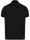 Logo Patch Polo Shirt Black - MONCLER - BALAAN 4