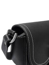 2ADCA435YKK Black Calfskin Saddle Mini Messenger Cross Bag - DIOR - BALAAN 8