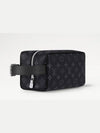 Trousse Toilette Locker Dopp Kit Monogram Eclipse Pouch Bag Black - LOUIS VUITTON - BALAAN 4