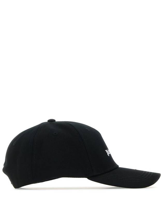 Classic Logo Ball Cap Black - PALM ANGELS - BALAAN 3