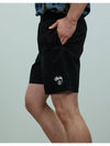 Men's Basic Stock Beach Shorts Black - STUSSY - BALAAN 3