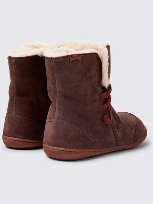 Peu Nubuck Winter Boots Brown - CAMPER - BALAAN 4