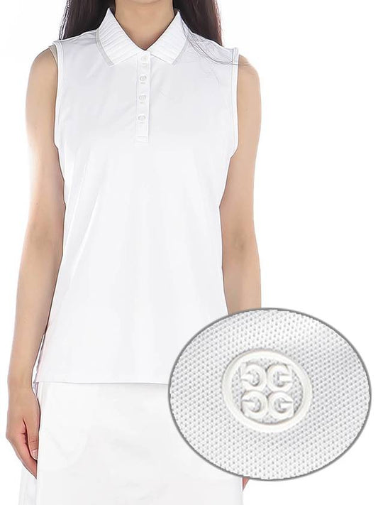 Women's Polo Sleeveless Snow - G/FORE - BALAAN 2