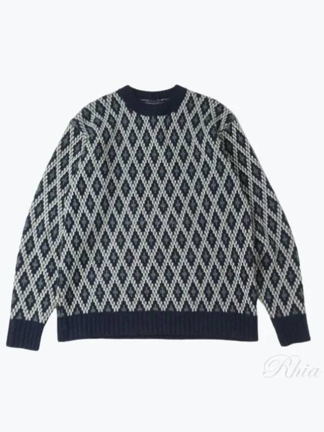 crew neck sweater navy PU315 - NEEDLES - BALAAN 1