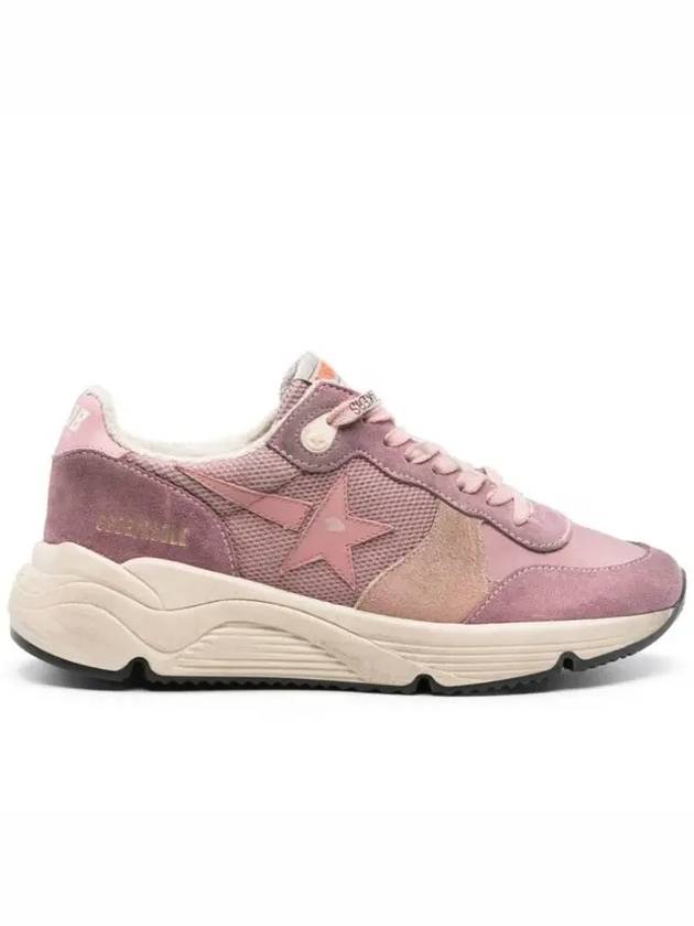 Running Sole Lace-Up Low Top Sneakers Pink - GOLDEN GOOSE - BALAAN 2