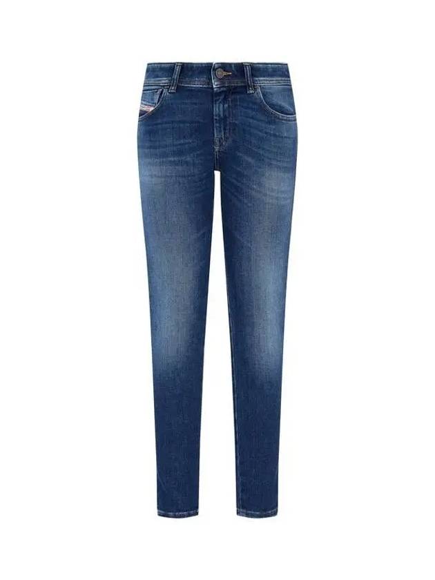 Women's Washed Super Skinny Jeans 2018 SLANDY LOW Indigo 271489 - DIESEL - BALAAN 1