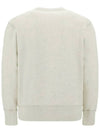 Mike Logo Cotton Sweatshirt Ecru - ISABEL MARANT - BALAAN 4