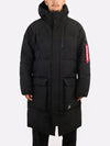 Long Puffer Parka MJL53500C1 BLACK - ALPHA INDUSTRIES - BALAAN 1