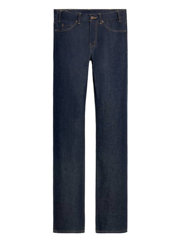 Francoise Raw Wash Denim Jeans Rinsed - CELINE - BALAAN 1