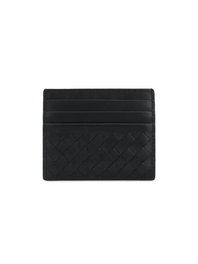 Intrecciato Classic Card Wallet Black - BOTTEGA VENETA - BALAAN 3