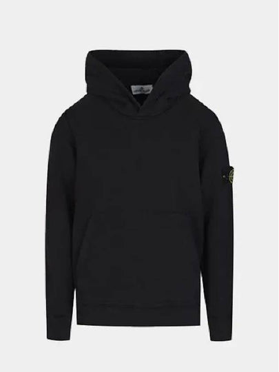 Kids Wappen Napping Hoodie Black - STONE ISLAND - BALAAN 2