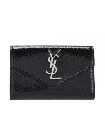 Half Wallet 748826 Black - SAINT LAURENT - BALAAN 1