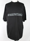 Stancil Logo Short Sleeve T Shirt S - BALENCIAGA - BALAAN 1