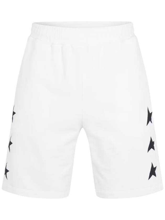 Star Print Shorts White - GOLDEN GOOSE - BALAAN 2