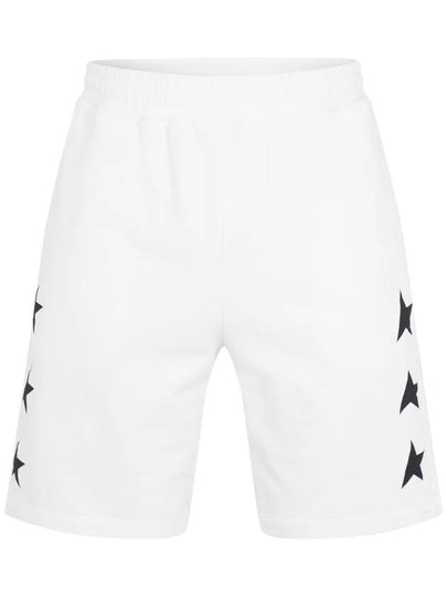 Star Print Shorts White - GOLDEN GOOSE - BALAAN 2