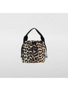 Tech Leopard Pouch Tote Bag - GANNI - BALAAN 4