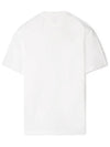 Logo Print Short Sleeve T-Shirt White - CP COMPANY - BALAAN 3