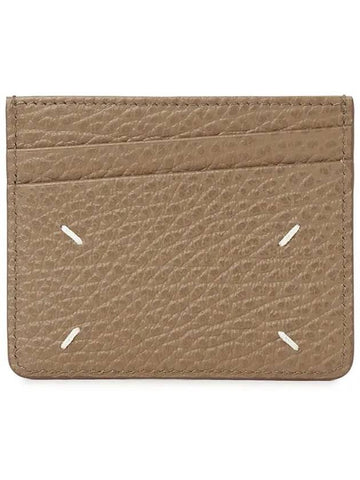 Maison Margiela Signature Stitch Card Wallet SA1VX0006 P4455 T2147 - MAISON KITSUNE - BALAAN 1