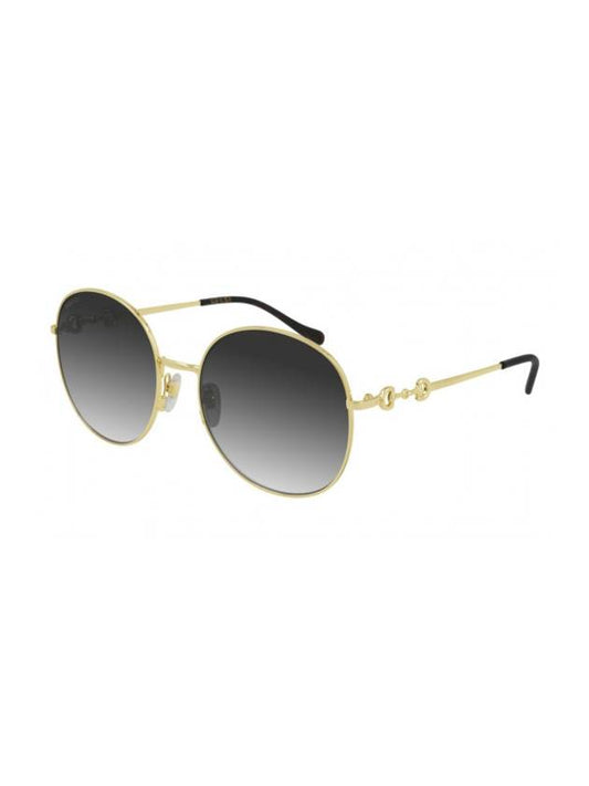 Eyewear Round Metal Sunglasses Gold - GUCCI - BALAAN.