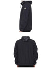 Beid Nylon Hoodie Windbreaker Navy - MONCLER - BALAAN 6