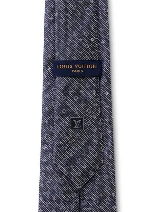 Monogram Classic Tie Grey - LOUIS VUITTON - BALAAN 5