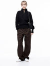 For Women W243PT02NY Non fade Standard Straight Denim Pants Brown - CHANCE'S NOI - BALAAN 3