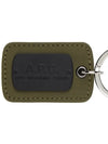 Clefs Miles Logo Keyring Green - A.P.C. - BALAAN 3