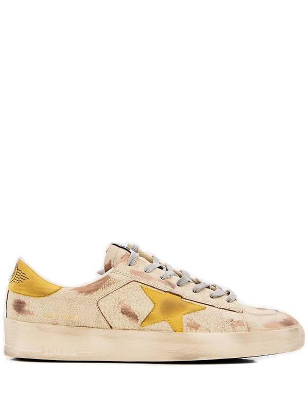 Stardan Leather Low Top Sneakers Off White - GOLDEN GOOSE - BALAAN 2