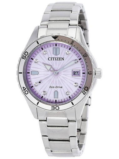 Citizen Marine Lady Eco-Drive Light Pink Dial Ladies Watch FE6170-88X - CITIZEN - BALAAN 1