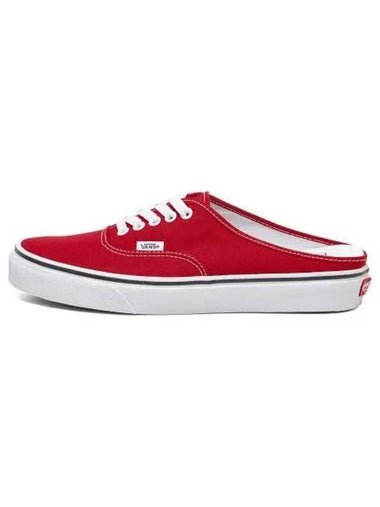 Authentic Mule Racing Red True White VN0A54F7JV61 - VANS - BALAAN 1