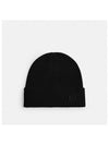 Knit Beanie CU821 BLK - COACH - BALAAN 2