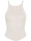 Holistic Ribbed Knit Sleeveless Lime Stone - COURREGES - BALAAN 2