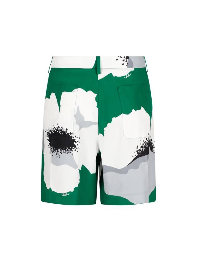 BERMUDA SHORTS WITH FLORAL PRINT - VALENTINO - BALAAN 4