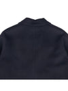 Landy double coat LANDI DOUBLE NAVY - ACNE STUDIOS - BALAAN 7