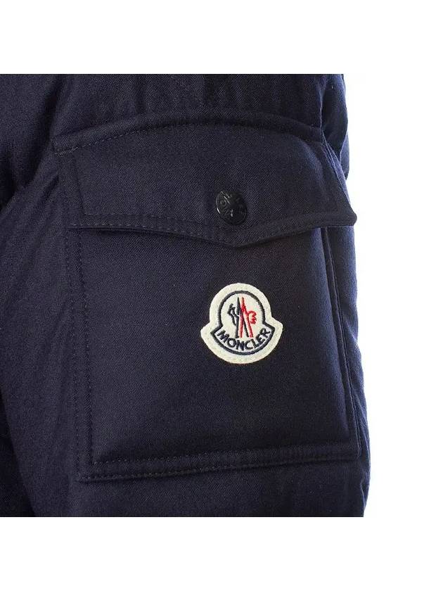 Men s Vezere Short Down Padded Navy - MONCLER - BALAAN 8