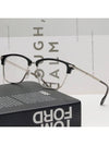 Eyewear Pierce Square Eyeglasses Black - BURBERRY - BALAAN 3