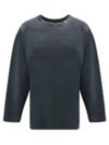 Numeric Stitch Cotton Long Sleeve T-Shirt Black - MAISON MARGIELA - BALAAN 2