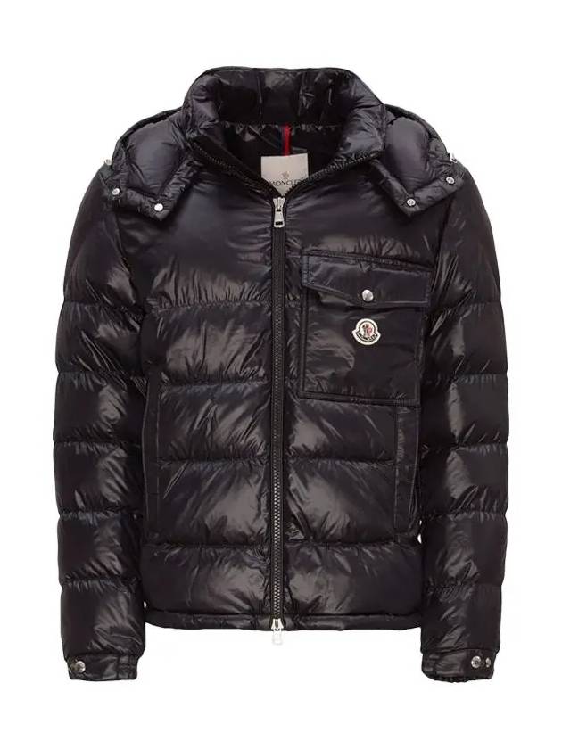 Wollaston Short Down Padding Black - MONCLER - BALAAN 3