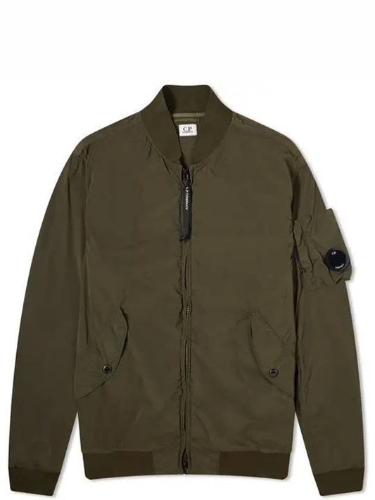 Nycra R Bomber Jacket Green - CP COMPANY - BALAAN 2