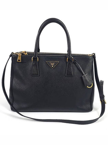 BN2274 Saffiano Lux Tote Bag Shoulder Cross - PRADA - BALAAN 1