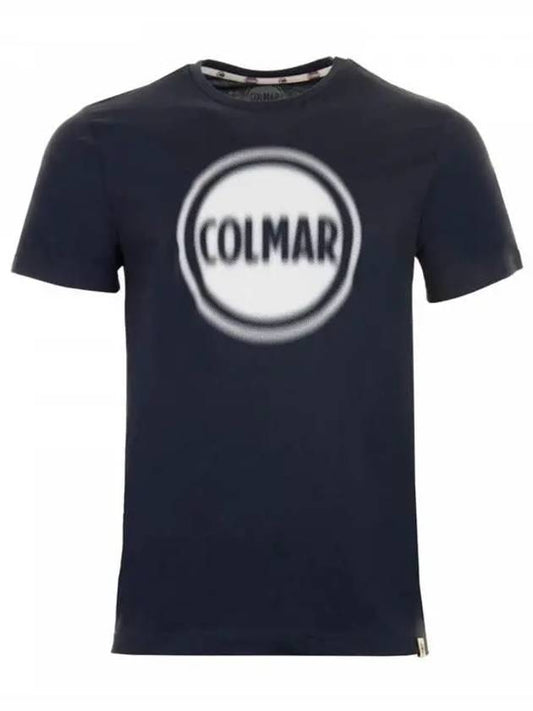 Le Logo Round Neck Short Sleeve TShirt - COLMAR - BALAAN 1